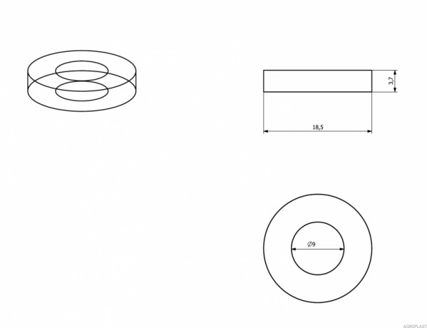 Прокладка форсунки 0-101/08