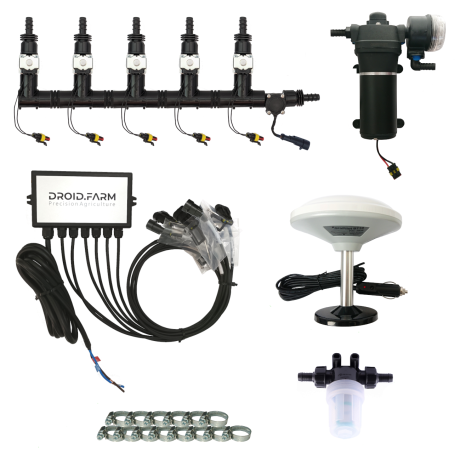 Комплект автоматики для внесення РКД електричним насосом