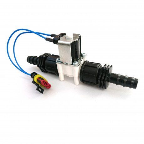 Електромагнітний клапан (нормально відкритий) 12VDC white