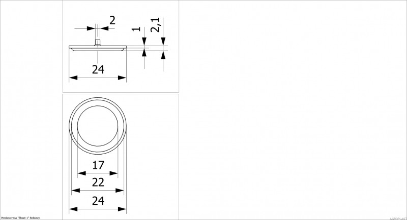 Мембрана форсунки 0-104/087