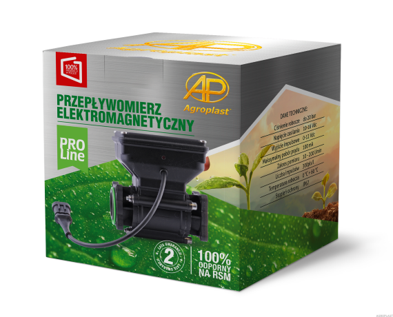 Електромагнітний витратомір AgroPlast PROLINE