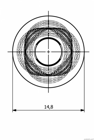 Ситечко форсунки mesh 80 PROLINE 0-102/08PRO80
