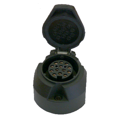 13-ти контактна розетка причіпного пристрою