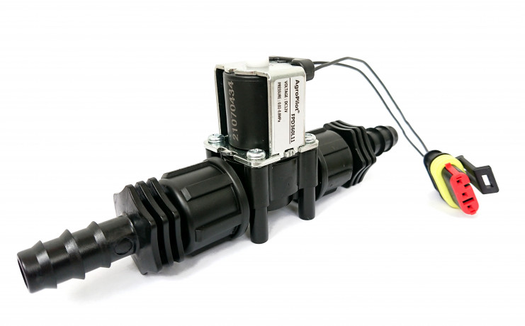 Електромагнітний клапан (нормально відкритий) 12VDC