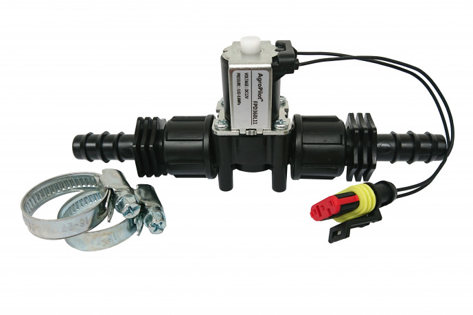 Електромагнітний клапан (нормально відкритий) 12VDC