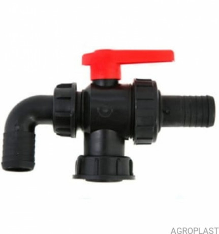 Кульовий кран 3-ходовий /AP25ZKF