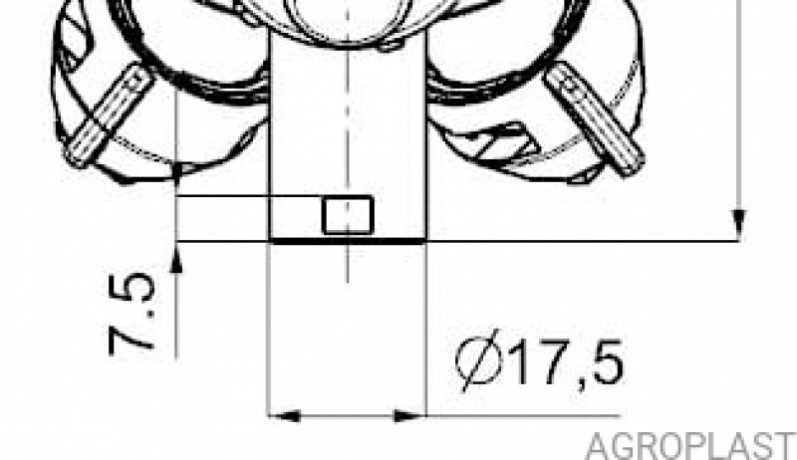 Ковпак форсунки 0-103/07 (Стандарт RAU)