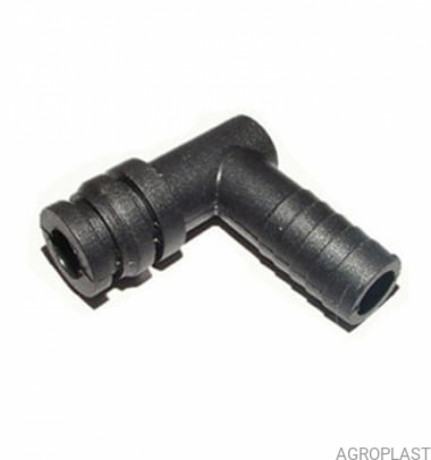 Вилка кутова ø 12,5 під чеку /AP24WK