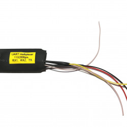 UART мультиплексор 115200bps, Rx1, Rx2, Tx