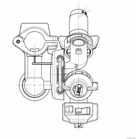 Форсунка 5-позиційна AP0-100/G9 (Стандарт Arag)